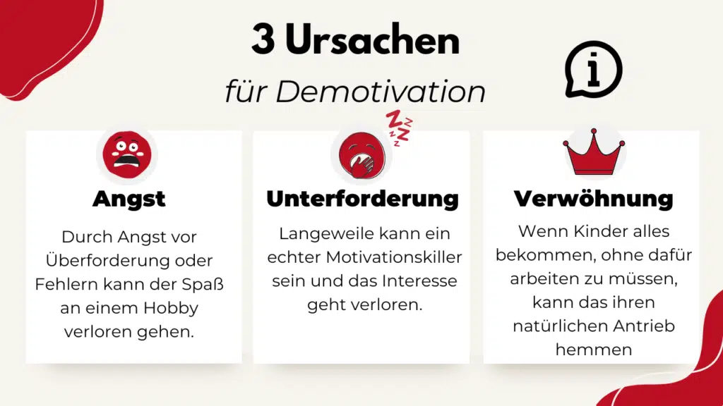 Ursachen für lustlose Kinder erkennen, um Motivation bei Kindern zu fördern.